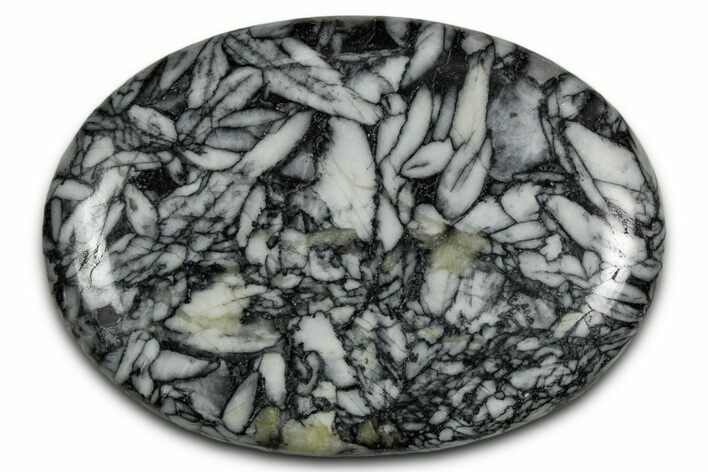 Polished Pinolite Palm Stone - Austria #343882